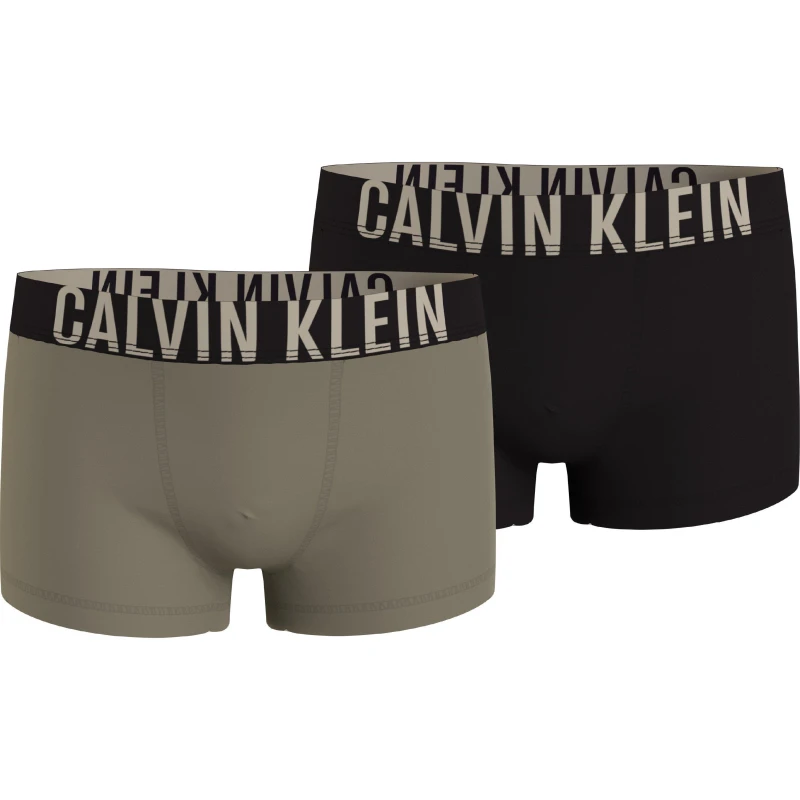 Image of Calvin Klein 2-Pack Logo Trunks Juniors - Multi Multi 7 - 8 Years