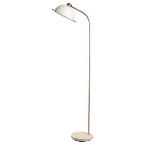 Image of The Lighting and Interiors Group Bauhaus Floor Lamp - Cream