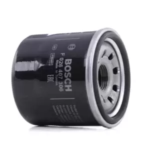 Image of Bosch Oil filter F 026 407 306 Engine oil filter TOYOTA,SUZUKI,LEXUS,C-HR (AX10),RAV4 V (XA50),Corolla XII Kombi (E210),Corolla XII Schragheck (E210)