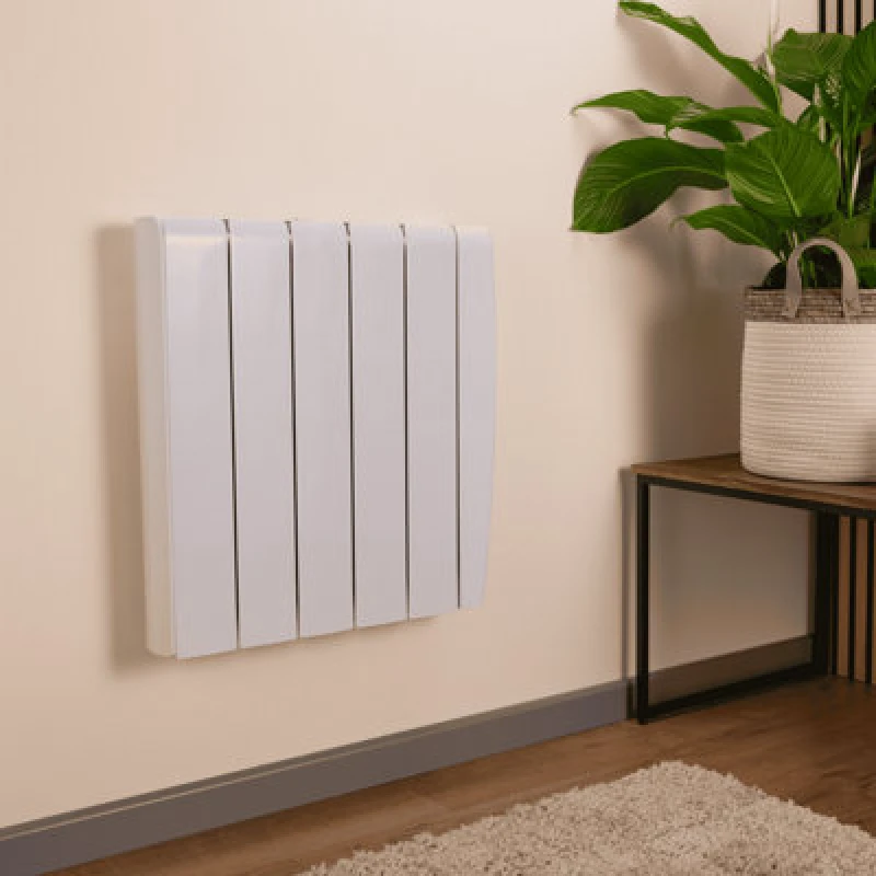 Image of TCP Smart 1500W White Ceramic Panel Electric Radiator White Unisex