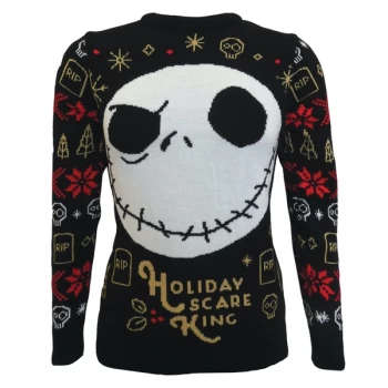 Image of Nightmare Before Christmas - Holiday Scare King Unisex Christmas Jumper Medium