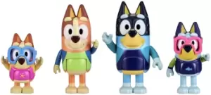 Image of Bluey S9 4 Figure Family Beach Day Pack