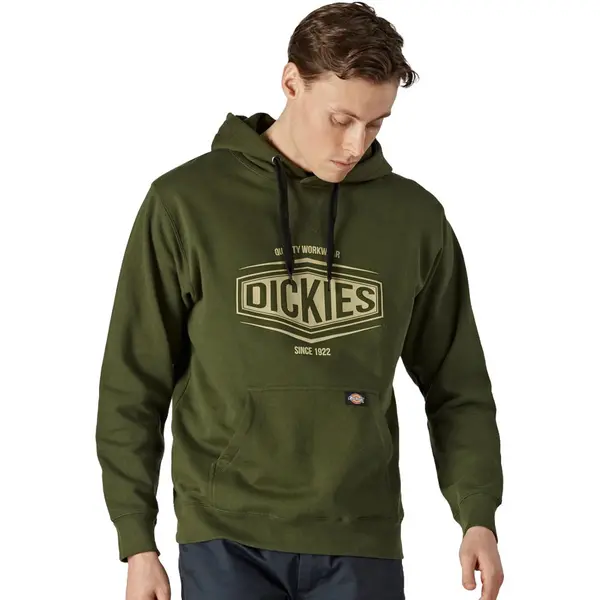 Image of Dickies Rockfield Hoodie Olive Green 3XL