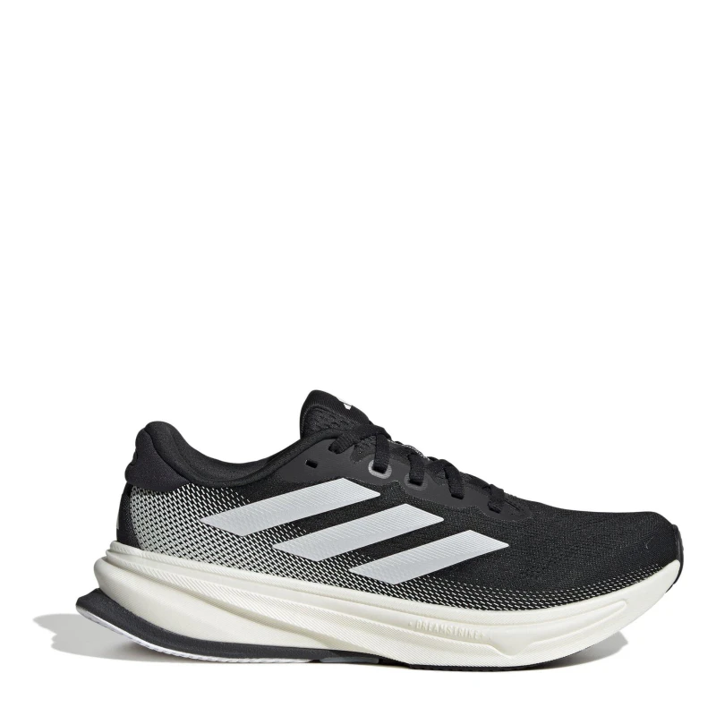 Image of adidas Supernova Rise 2 Womens Running Shoes Black/White female 4 (36.7)