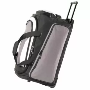 Image of Detroit Trolley Holdall Duffle Bag (75 Litres) (One Size) (Grey/Black) - Shugon