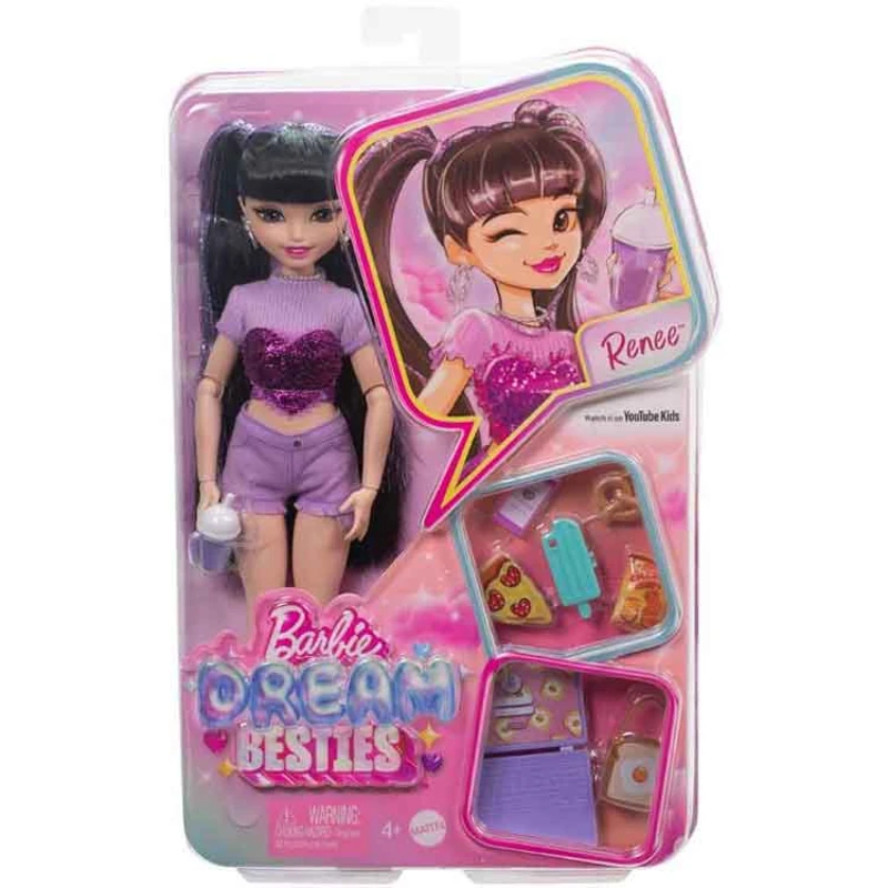 Image of Barbie Dream Besties Renee Doll and Accessories
