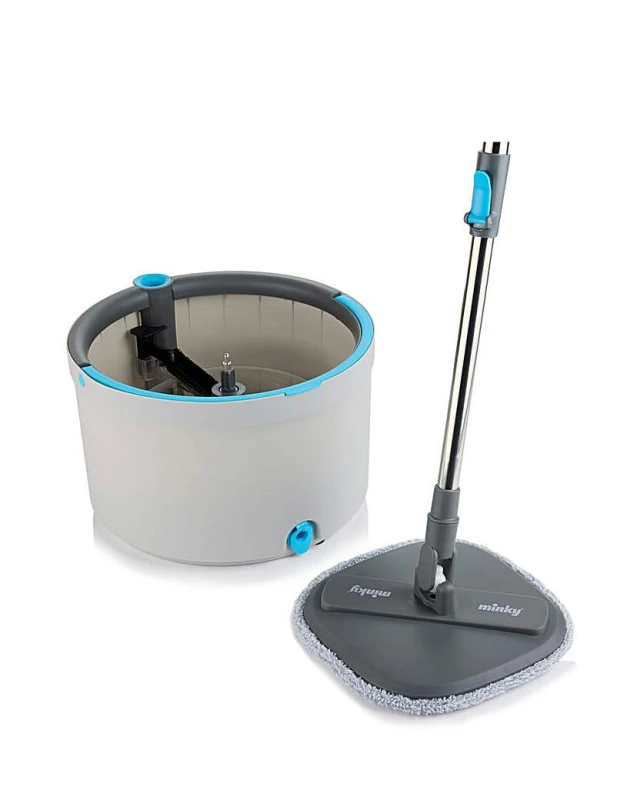 Image of Minky Minky Opti Clean Spin Mop Grey - Minky Grey MP82401