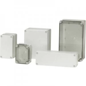 Image of Fibox PC D 65 T Fitting bracket 170 x 80 x 65 Polycarbonate (PC) Grey-white (RAL 7035)