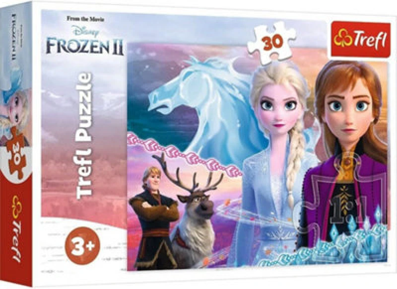 Image of Trefl Disney Frozen 2 Courage Of Sisters Puzzle - 30 Pieces