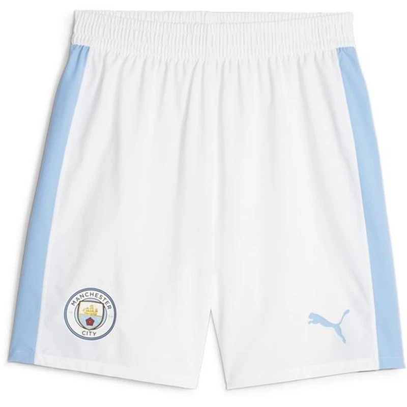 Image of Puma Mcfc Shorts Cb Promo Football Short Mens Lake Blue male S