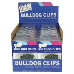 Image of Tallon Bulldog Clips in Counter Display Unit Pack of 12 9194