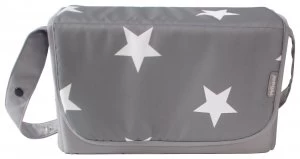 Image of My Babiie Grey Stars Baby Changing Bag.