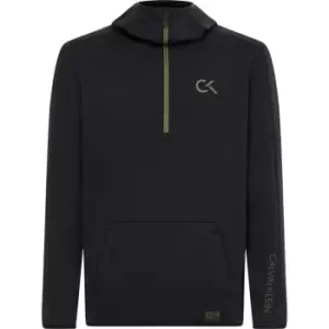 Image of Calvin Klein Performance Balaclava Hoodie - Black