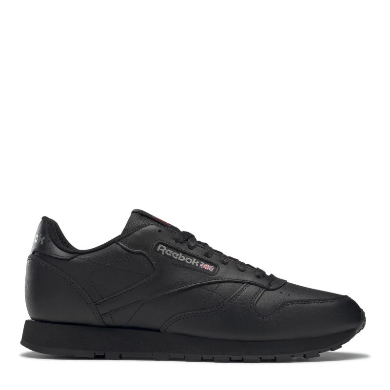 Image of Reebok Classic Leather Mens Trainers - Black 7