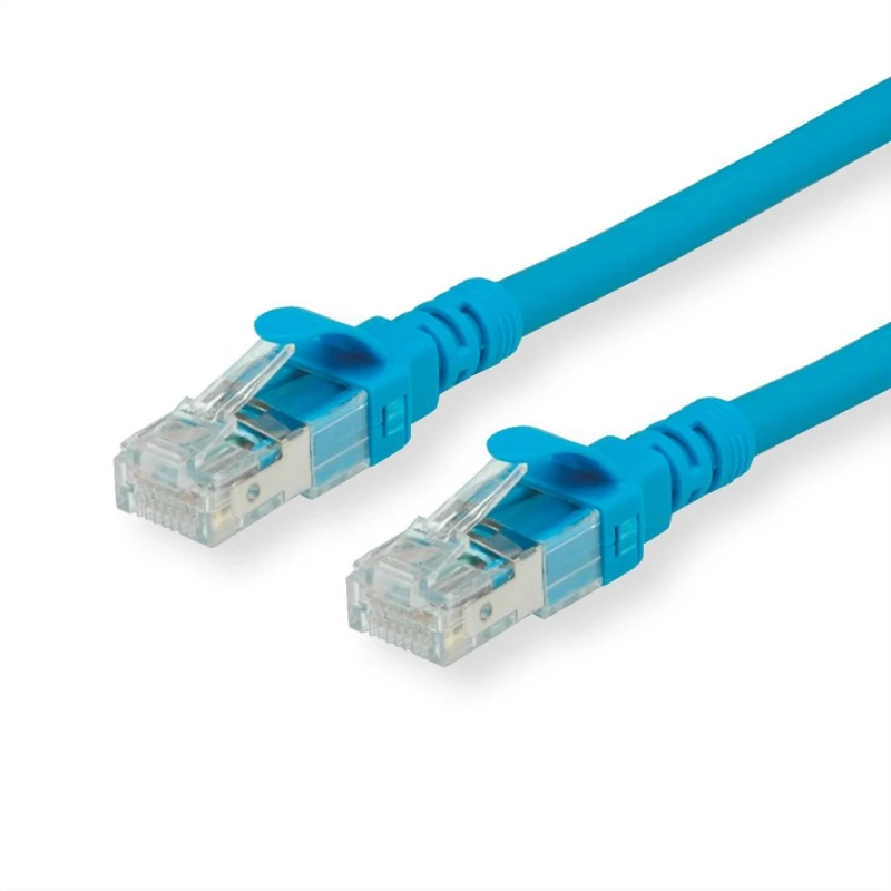 Image of ROLINE 21152746 networking cable Blue 7.5 m Cat6a U/UTP (UTP)
