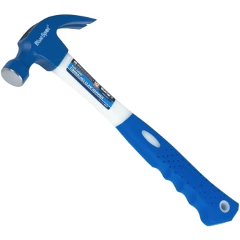 Image of Bluespot - 26143 16oz (450g) Fibreglass Claw Hammer