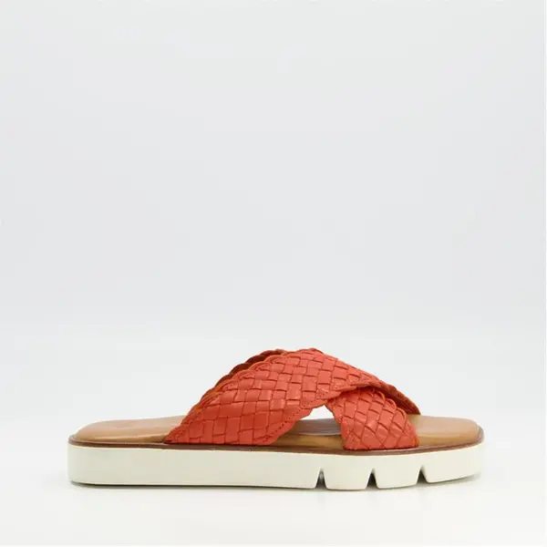 Image of Dune London Dune Lexey Sandals Ld32 Flat Sandals 3 (36) Orange 24084112230