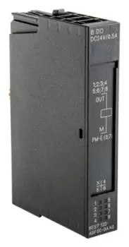 Image of Siemens - PLC I/O Module for use with SIMATIC ET 200S Series, 81 x 15 x 52 mm, Digital, RAD-DI4-IFS, 24 V dc, SIMATIC