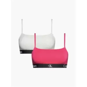 Image of Calvin Klein Unlined Bralette 2PK - Multi