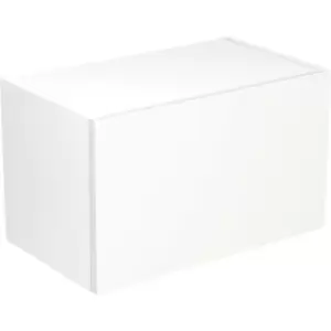 Image of Kitchen Kit Flatpack Slab Kitchen Cabinet Wall Bridge Unit Ultra Matt 600mm in White MFC