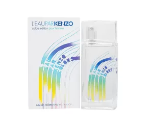 Image of Kenzo LEau Par Kenzo Colors Pour Homme Eau de Toilette For Him 50ml