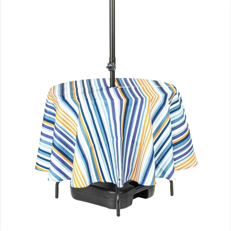 Image of Alan Symonds Brighton Tablecloth 180cm Diameter Round Multi unisex 180cm Roun