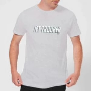 Image of Star Wars: The Rise Of Skywalker Jet Trooper Mens T-Shirt - Grey - XL