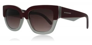 Image of Burberry BE4252 Sunglasses Bordeaux 3653E2 53mm