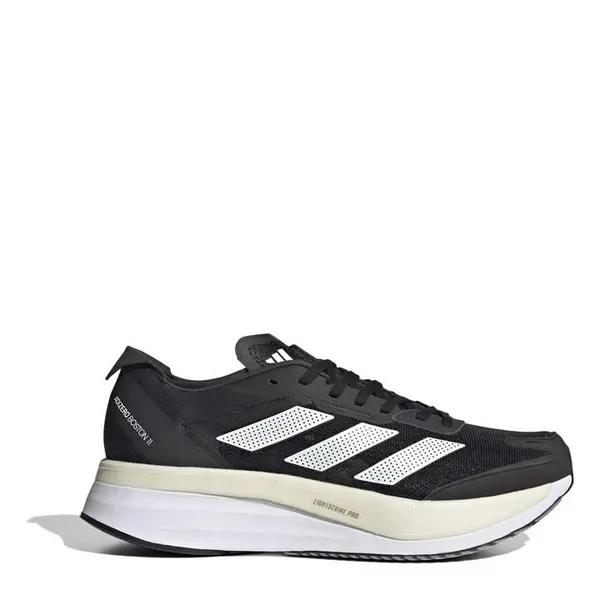 Image of adidas Adizero Boston 11 Mens Running Shoes Fast Neutral Road Running Shoes 7 (40.7) Blue 21168915270