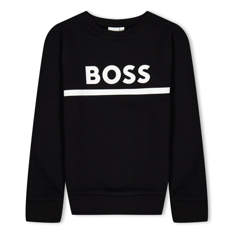 Image of Boss Logo Sweatshirt Infants - Black One Size