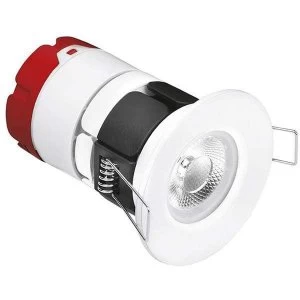 Image of Aurora mPro 6W Fixed Dimmable Integrated Downlight IP65 Very Warm White - AU-MPRO1/27