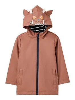 Image of Joules Unisex Riverside Gruffalo Raincoat - Brown, Size Age: 6 Years, Women