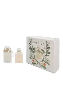 Image of Chloe Love Story Gift Set 75ml Eau de Parfum & 100ml Body Lotion