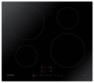 Image of Samsung NZ64H37070K 4 Zone Induction Hob