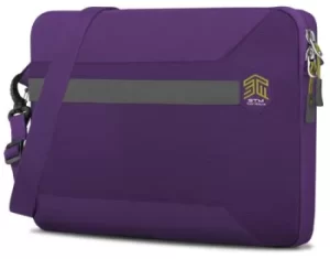 Image of Blazer 2018 15" Notebook Sleeve Case Royal Purple Polyester Water Resistant Form Fitting Sleeve