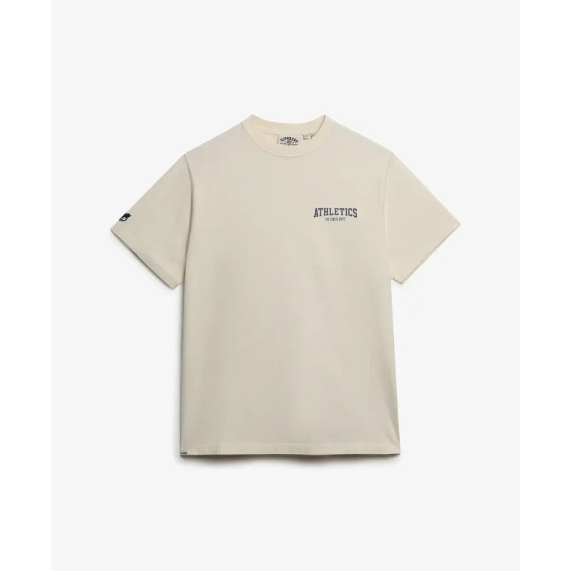 Image of Superdry Womens oversized T-Shirt Superdry Athletic Essentials Blanc Female M