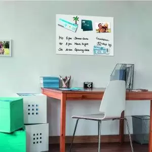 Image of Magnetic Glass Board 600x400x9mm - Super White