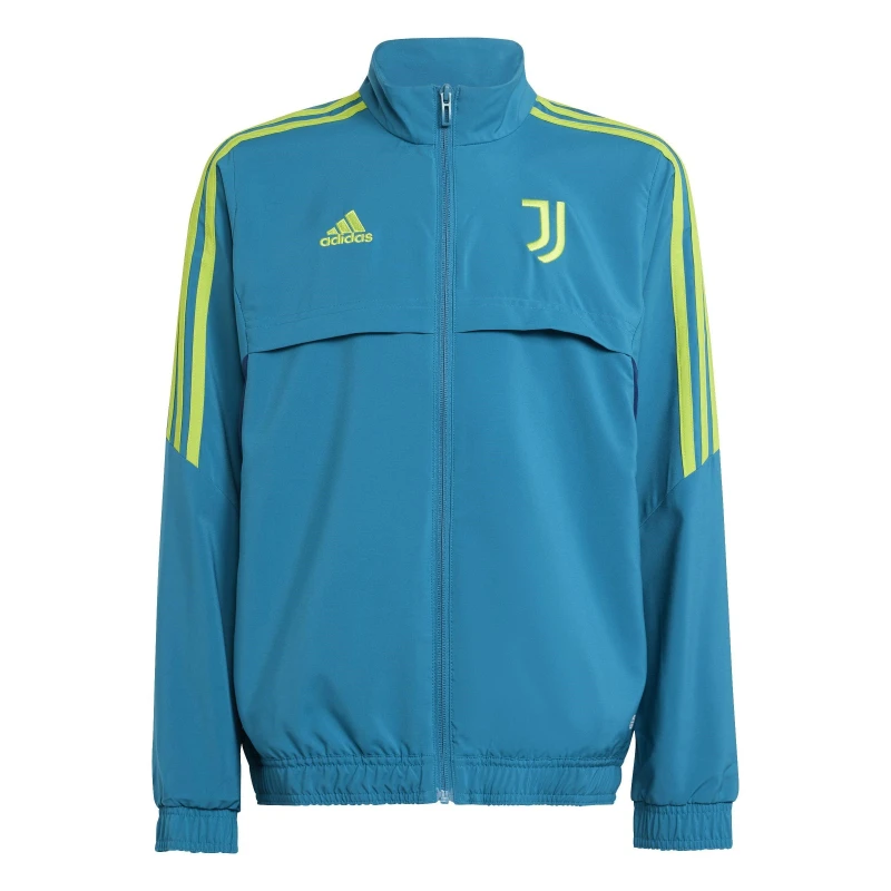 Image of adidas Juventus Condivo 22 Presentation Track Top Juniors - Blue Blue 7 - 8 Years
