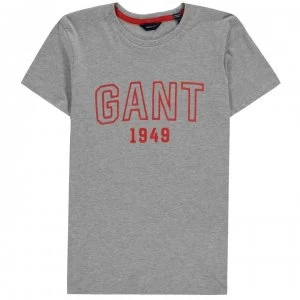 Image of Gant Gant 1949 T-Shirt - Light Grey 94