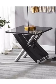 Image of MDF Gloss Finish Side End Table