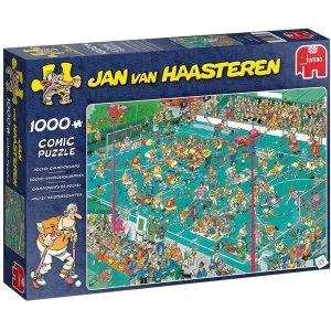 Image of Jumbo Van Haasteren Hockey Championship Jigsaw Puzzle - 1000 Pieces