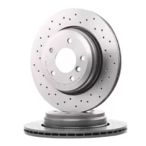 Image of BREMBO Brake disc 09.9425.1X Brake rotor,Brake discs BMW,5 Limousine (E60),5 Touring (E61),6 Coupe (E63),6 Cabrio (E64)