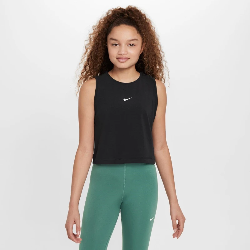 Image of Nike Pro Tank Juniors Black female 7-8 (S)