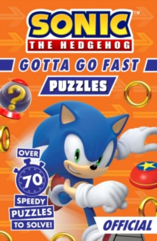 Image of Sonic the Hedgehog Gotta Go Fast Puzzle Book Paperback / softback