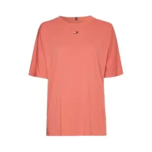 Image of Tommy Sport Relaxed Crewneck T-Shirt - Pink