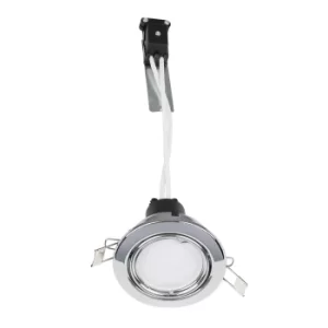 Image of Pack of 6 MiniSun Non-Fire Rated Tiltable Downlights in Chrome