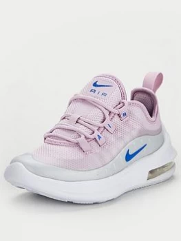 Image of Nike Air Max Axis Childrens Trainers - White/Lilac