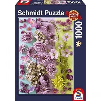 Image of Schmidt Violet Flowers Jigsaw Puzzle - 1000pc