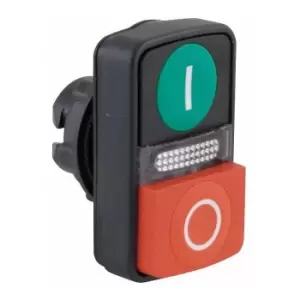 Image of ZB5AL7341, Plastic Double Headed Push Button