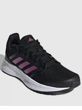 Image of adidas Galaxy 5 - Black/White, Size 4, Women